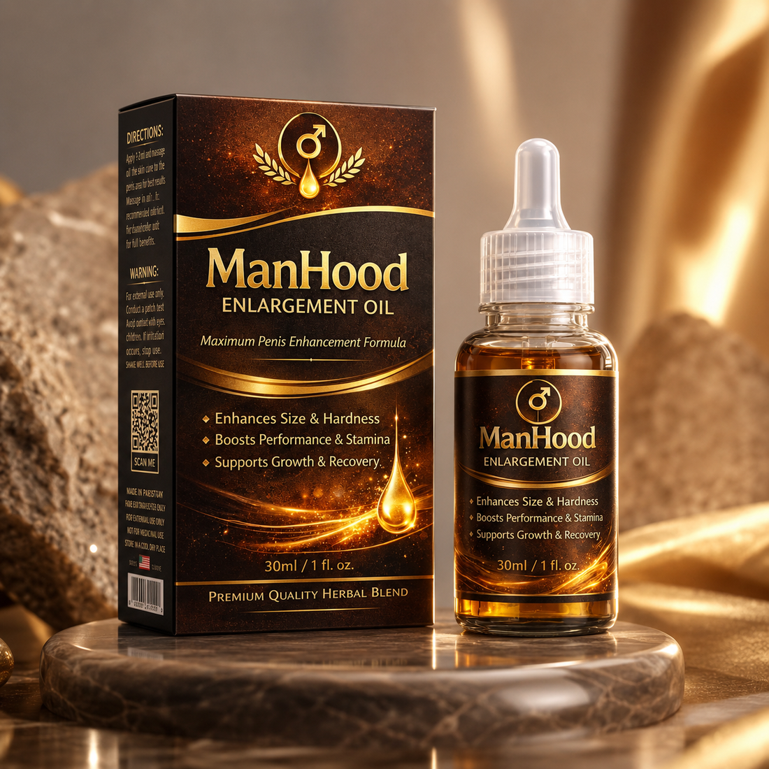 QudratCares ManHood Oil